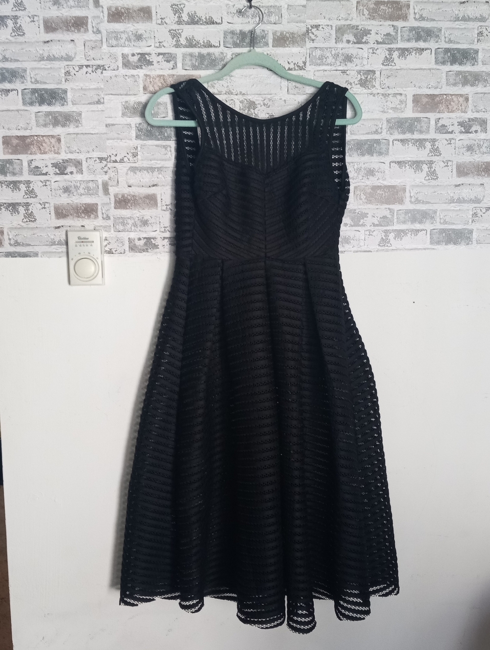 Love Culture Classic Black Sleeveless Fit & Flare Formal Dress Dress